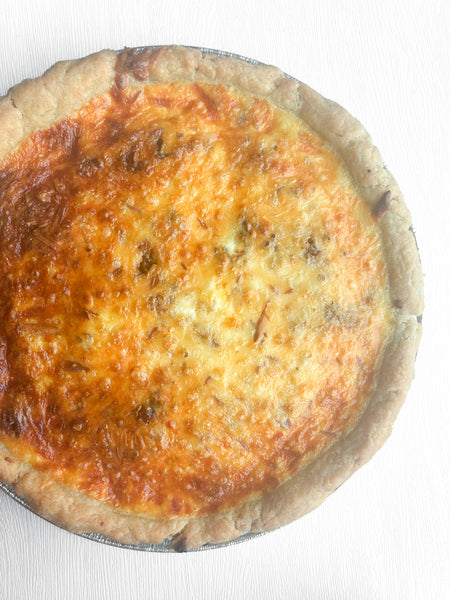 Pimento Cheese, Smoked Gouda and Candied Bacon Quiche with a Gluten-Free Crust (Gluten-Free) *Made Monday - 10/20*