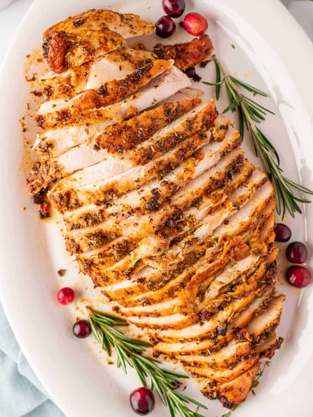 Famous Hand-Carved Garlic & Herb Turkey Breast (Gluten-Free)