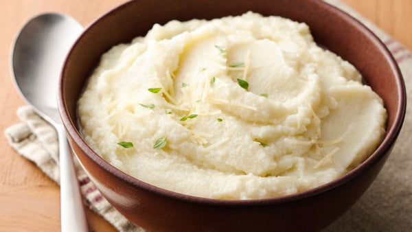 Creamy Mashed Cauliflower (Paleo, Gluten-Free, SugarNix, Keto, Dairy-Free) *Made Wednesday - 5/31*