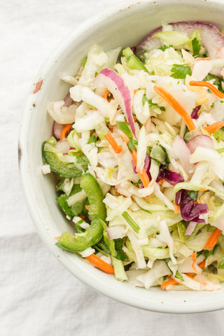 Jalapeno-Lime Coleslaw (Gluten-Free, Dairy Free) *Made Thursday - 5/23*