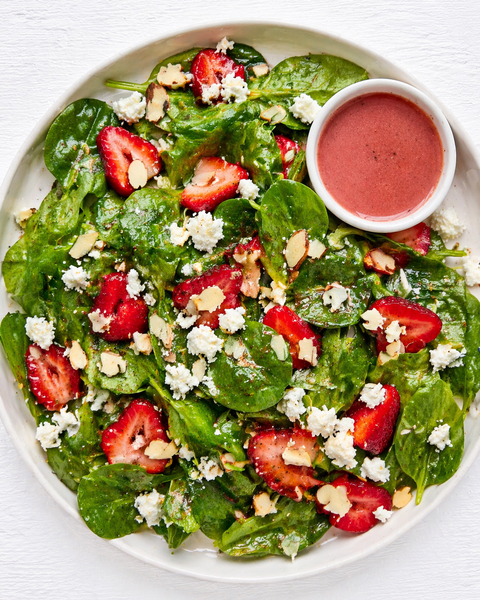 Strawberry-Spinach Salad with Strawberry-Balsamic Vinaigrette (Gluten-Free) *Made Thursday - 6/11*
