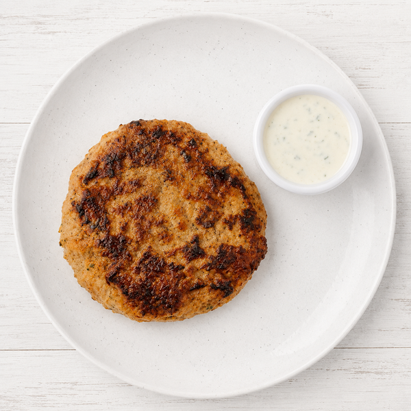 Buffalo Turkey Burgers with Homemade Ranch (Gluten-Free, Dairy-Free) *Made Wednesday - 7/29*