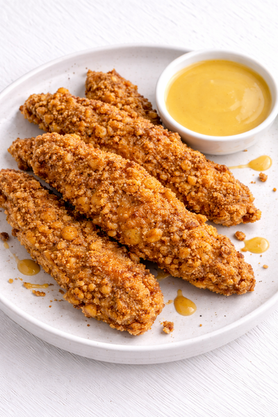 Walnut Crusted Chicken Tenders with Honey Mustard (Gluten-Free, Dairy-Free) *Made Tuesday - 9/8*