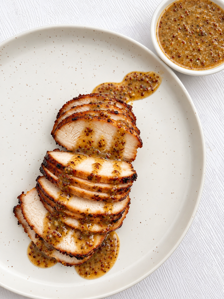 Honey Mustard Chicken with Grainy Honey Mustard Sauce (Gluten-Free, Dairy-Free) *Made Tuesday - 9/22*