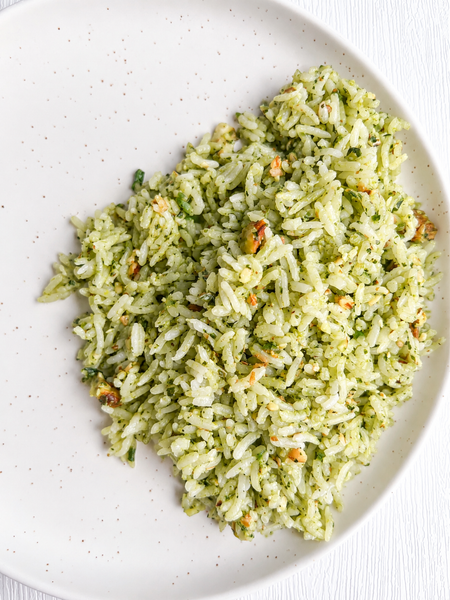 Lemon-Pesto Jasmine Rice (Gluten-Free, Dairy-Free) *Made Thursday - 9/24*