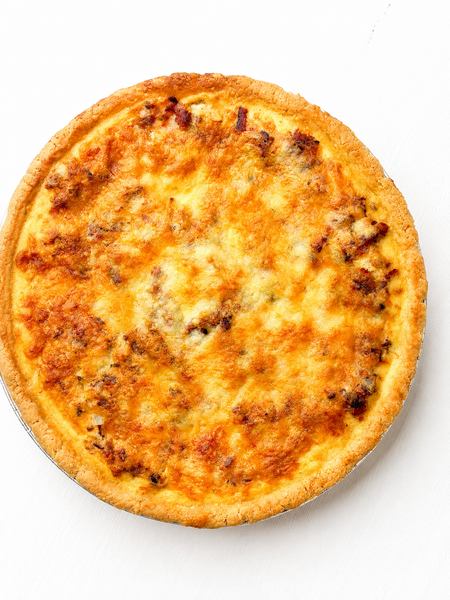 Quiche Lorraine with Almond Flour Crust (Gluten-Free) *Made Monday - 9/7*
