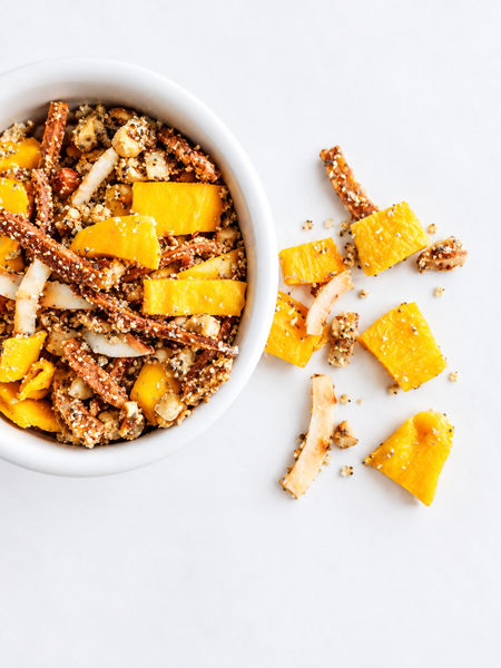Coconut Crunch Mango Granola (Gluten-Free, Dairy-Free)