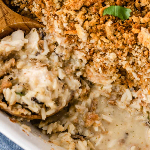 Creamy Chicken & Wild Rice Casserole (Gluten-Free) *Made & Delivered Thursday (12/18)*
