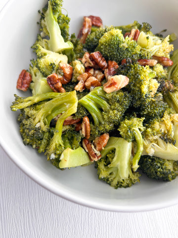 Roasted Pecan Broccoli (Gluten-Free, Dairy-Free) *Made Tuesday - 7/22*