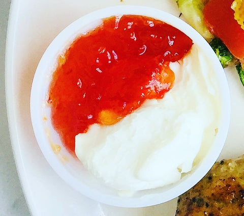 Cream Cheese & Pepper Jelly 2-oz Sauce Cup (Gluten-Free) *Made Tuesday - 5/14*