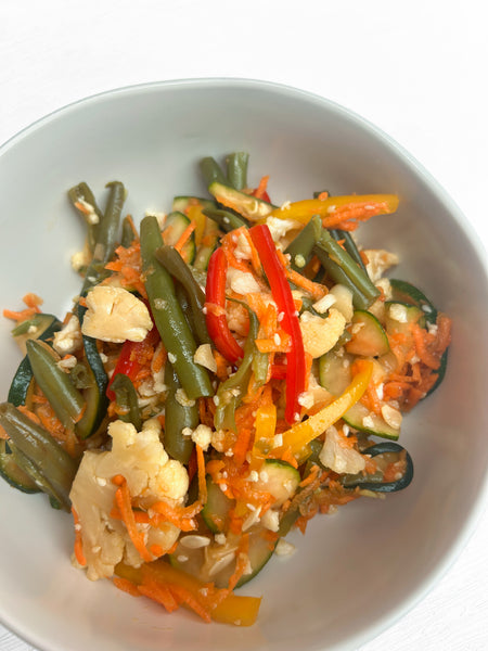 Asian Sesame Marinated Crunchy Vegetables (Gluten-Free, Dairy-Free) *Made Wednesday - 6/17*