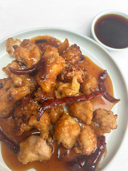 General Tso's Chicken with General Tso's Sauce (Gluten-Free, Dairy-Free) *Made Wednesday - 6/17*