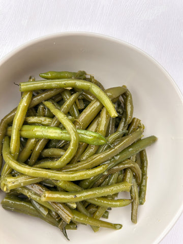 Steamed Fresh Green Beans (Gluten-Free, Dairy-Free) *Made Wednesday - 7/23*