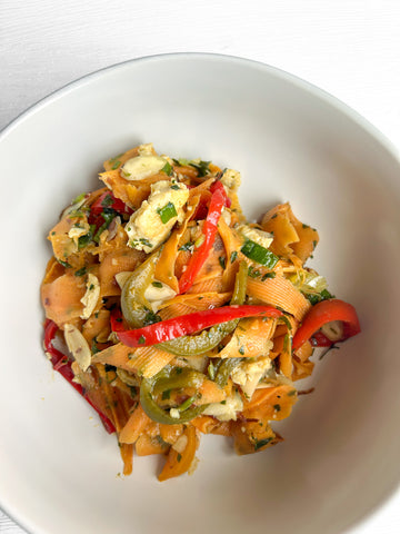 Sweet Potato Pad Thai (Gluten-Free, Dairy-Free) *Made Thursday - 10/9*