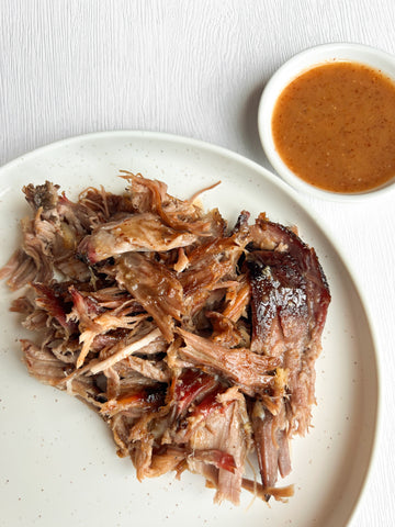Korean Pulled Pork with Ginger-Almond Dressing (Gluten-Free, Dairy-Free) *Made Thursday - 10/9*