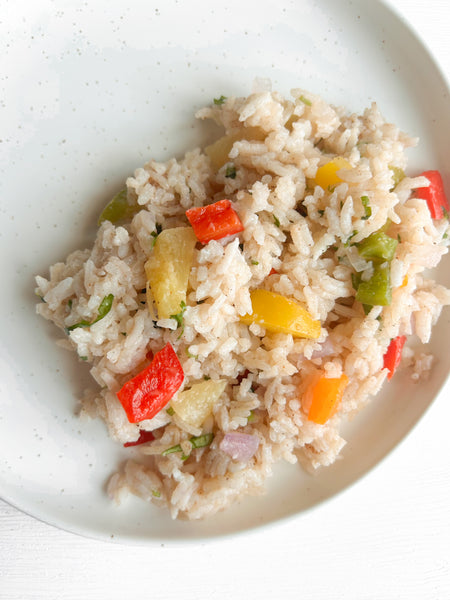 Caribbean Confetti Jasmine Rice (Gluten-Free, Dairy-Free) *Made Wednesday - 1/14*