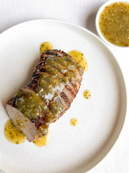 Island Glazed Pork Tenderloin with Sweet & Spicy Pineapple Dipping Sauce (Gluten-Free, Dairy-Free) *Made Tuesday - 6/23*