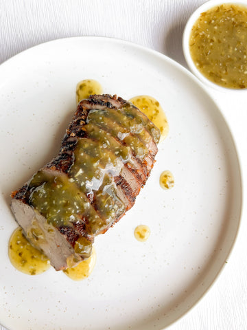 Island Glazed Pork Tenderloin with Sweet & Spicy Pineapple Dipping Sauce (Gluten-Free, Dairy-Free) *Made Tuesday - 6/23*