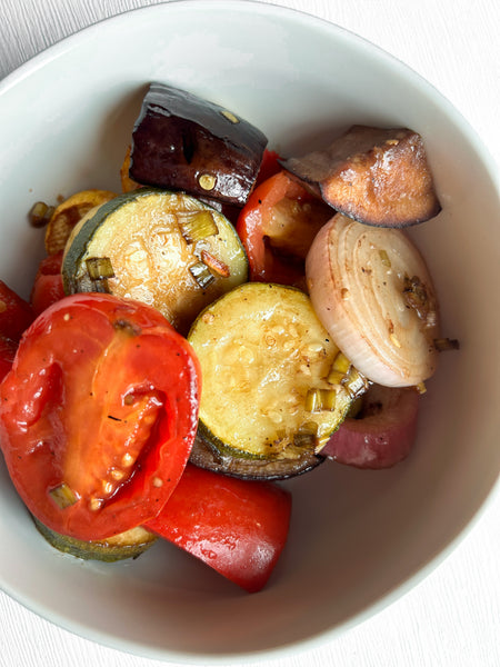 Grilled Rainbow Veggies (Gluten-Free, Dairy-Free) *Made Thursday - 6/18*