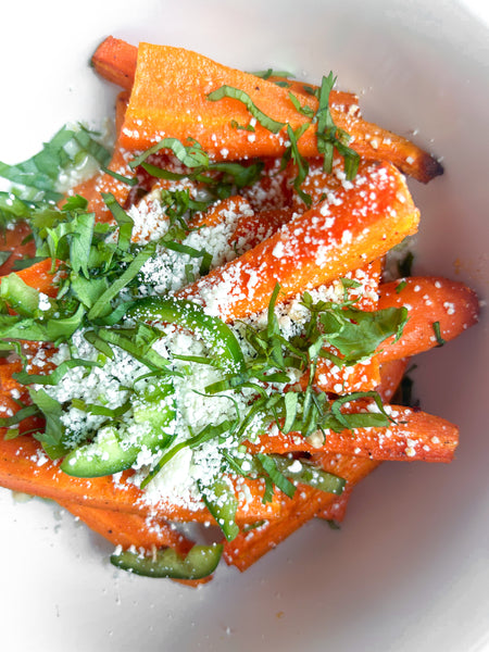 Mexican Street-Style Roasted Carrot Sticks (Gluten-Free) *Made Tuesday - 4/22*