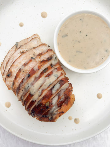 Maple-Rosemary Grilled Chicken with Rosemary-Ranch Sauce (Gluten-Free, Dairy-Free) *Made Monday - 12/15*