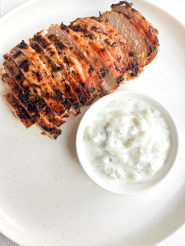 Greek Grilled Chicken & Tzatziki Sauce (Gluten-Free) *Made Monday - 1/12*