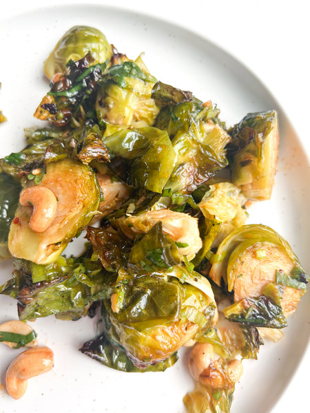 Kung Pao Brussels Sprouts (Gluten-Free, Dairy-Free) *Made Thursday - 10/1*