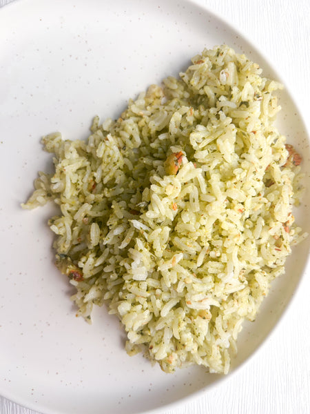 Lemon-Pesto Jasmine Rice (Gluten-Free, Dairy-Free) *Made Thursday - 1/15*