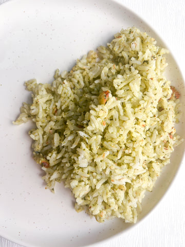 Lemon-Pesto Jasmine Rice (Gluten-Free, Dairy-Free) *Made Thursday - 7/24*