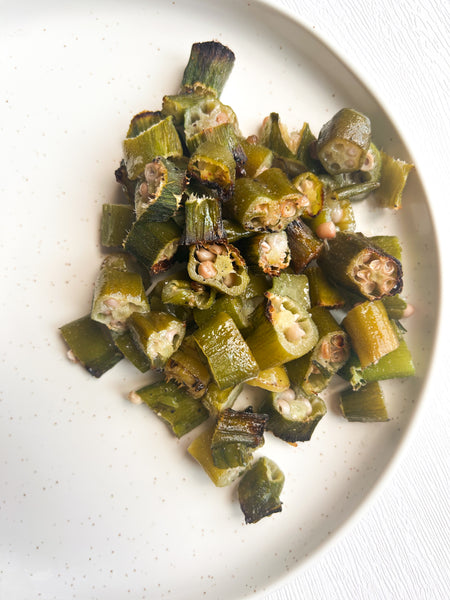 "Fried" Sliced Okra (Gluten-Free, Dairy-Free) *Made Wednesday - 8/26*