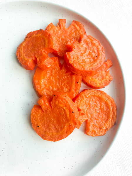 Honey-Roasted Pumpkin Shaped Carrots (Gluten-Free, Dairy-Free) *Made Thursday - 10/29*