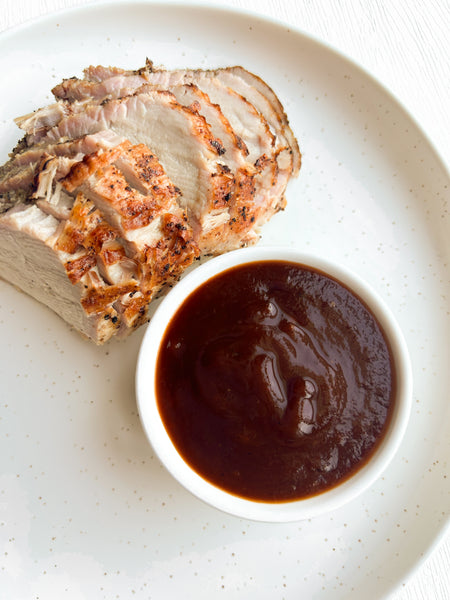 Seared Pork Tenderloin with Smoky Bourbon BBQ Sauce (Gluten-Free, Dairy-Free) *Made Tuesday - 6/16*