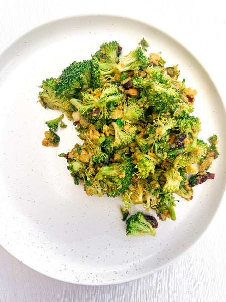 Broccoli Salad with Cashew Curry Dressing (Gluten-Free, Dairy-Free) *Made Thursday - 6/18*