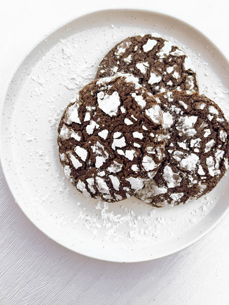 Chocolate Crinkle Cookies (Gluten-Free)