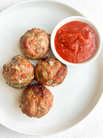 Sun-Dried Tomato Rosemary Meatballs with Marinara Sauce (Gluten-Free, Dairy Free) *Made Tuesday - 10/21*