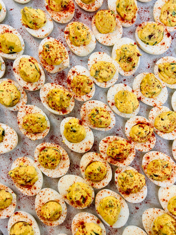Bacon-Jalapeno Deviled Eggs (Gluten-Free, Dairy-Free) *Made Tuesday - 9/22*