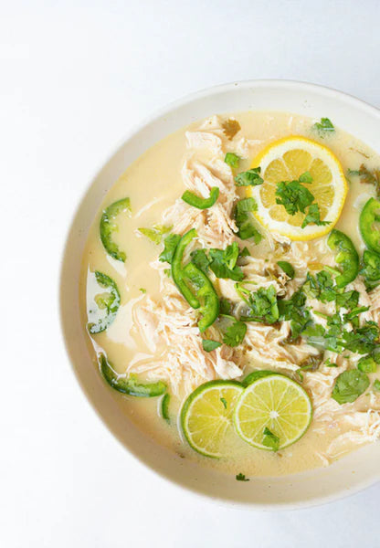 Thai Chicken Coconut Soup with Jasmine Rice (Gluten-Free, Dairy-Free)
