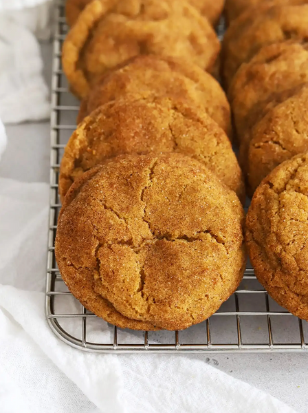 Pumpkin Snickerdoodles (Gluten-Free, Dairy-Free) *Made Monday - 10/26*
