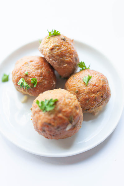 Pumpkin & Sage Turkey Meatballs (Gluten-Free, Dairy-Free) *Made Tuesday - 10/27*