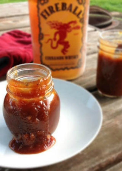 Fireball Apple-Butter BBQ Sauce (Gluten-Free, Dairy-Free) *Made Monday - 9/28*