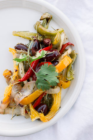 Three Pepper & Sweet Onion Roast with Kalamata Olives (Gluten-Free, Dairy-Free) *Made Thursday - 10/9*