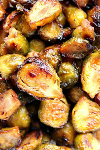 Hot-Honey Brussels Sprouts (Paleo, Gluten-Free, Dairy-Free) *Made Tuesday - 10/7*