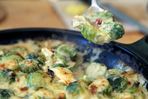 Bacon & Brussels Sprouts Gratin (Gluten-Free, Dairy-Free) *Made Tuesday - 10/7*