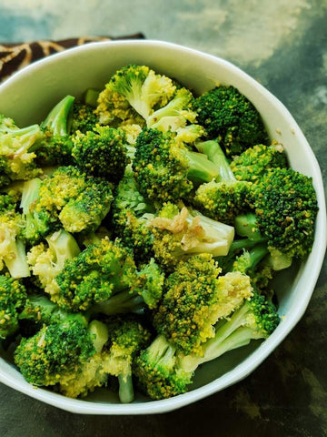 Steamed Fresh Broccoli (Paleo, Gluten-Free, SugarNix, Keto, Dairy-Free) *Made Tuesday - 12/19*