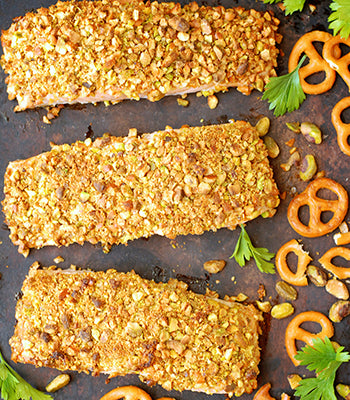 Pretzel Salmon with Honey Mustard Dipping Sauce *Made Wednesday - 12/20*